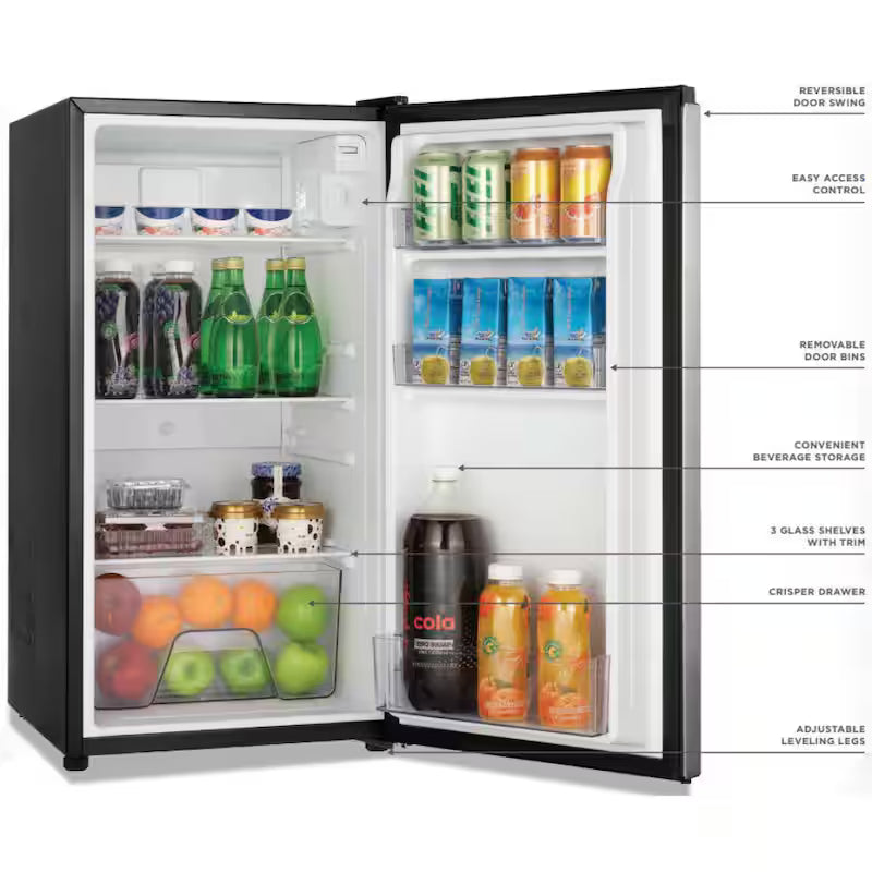 Black 3.2 cu. ft. Mini Refrigerator L311