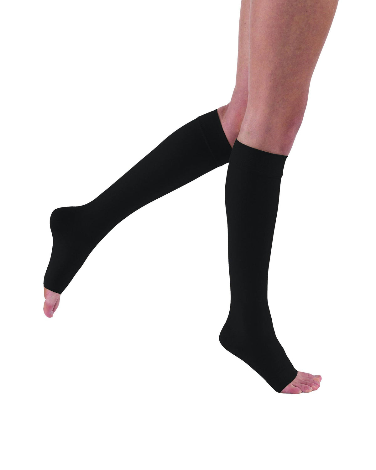 15-20 mmHg Knee High Large Black T6879