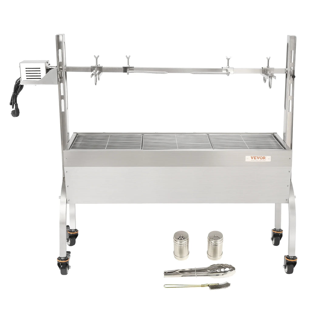 50W 90lbs Rotisserie BBQ Grill Y873