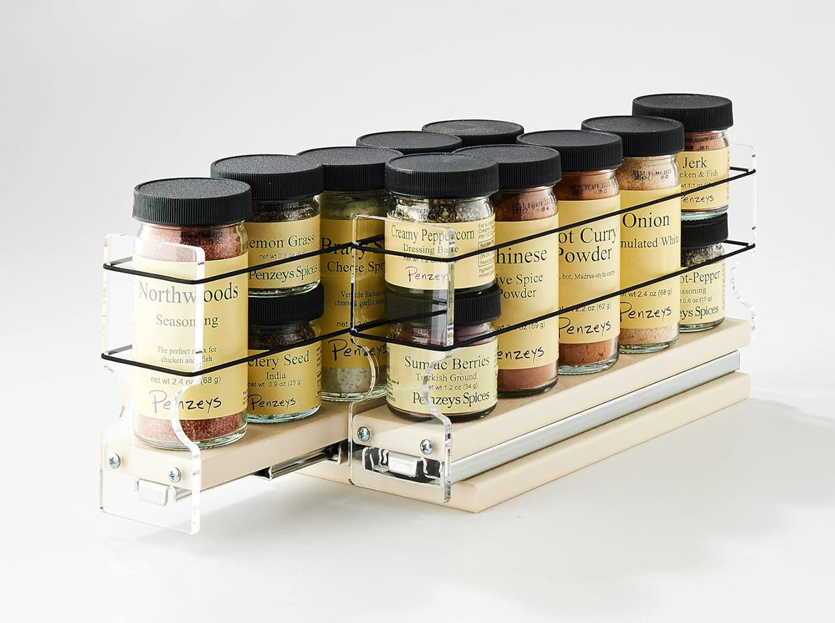Spice Rack with 2 Drawers O42019