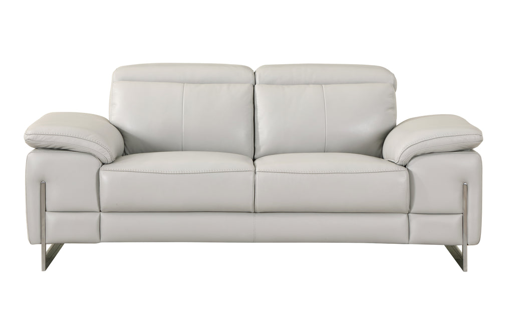 Top Grain Italian Leather Loveseat L76678