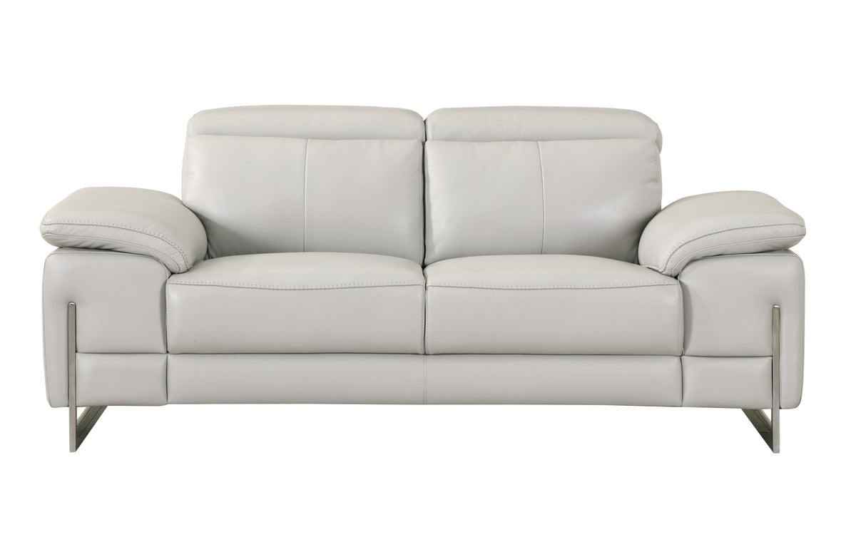 Top Grain Italian Leather Loveseat L76678