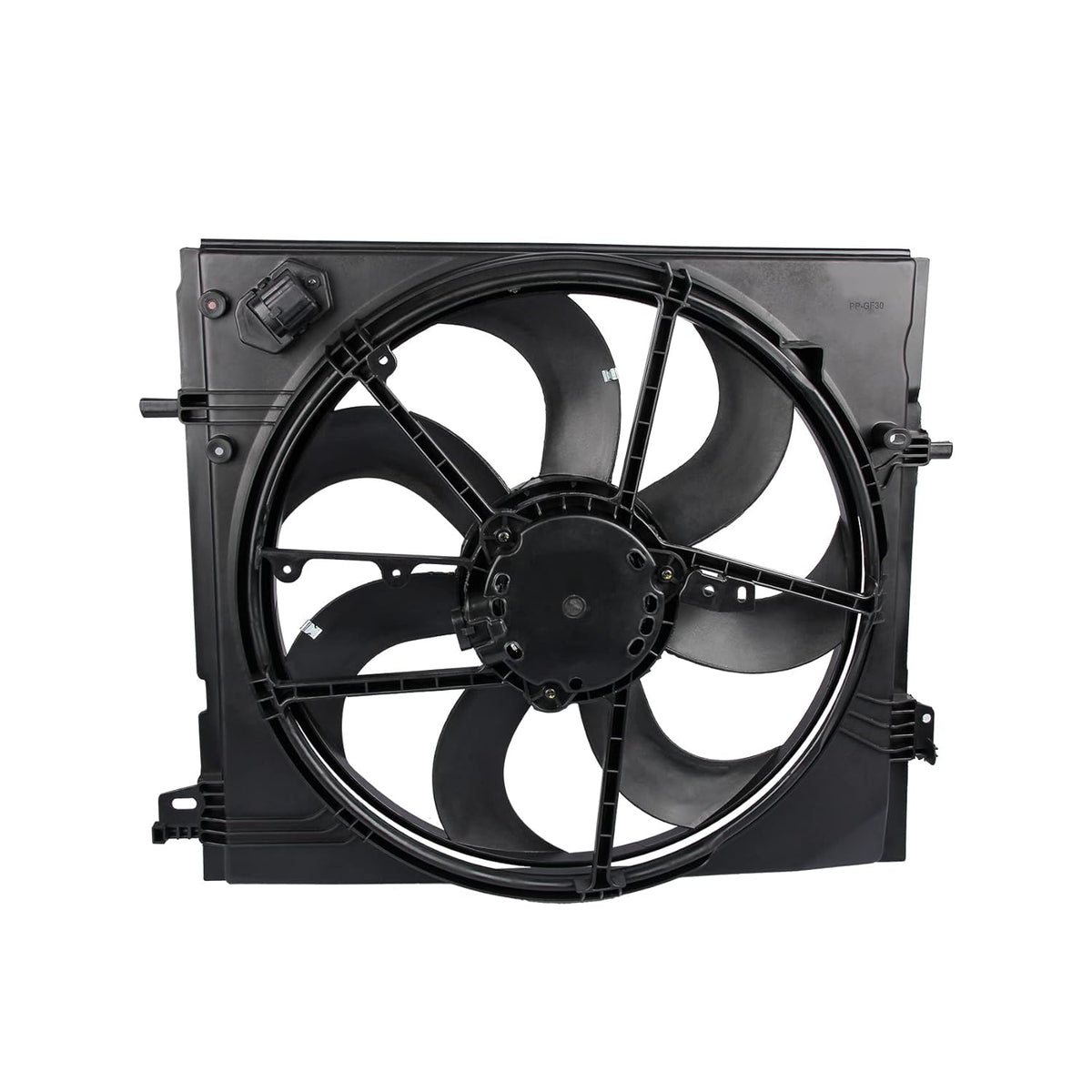 Radiator Cooling Fan Assembly for 2017 2018 2019 Nissan Rogue Sport 2.0L M77606