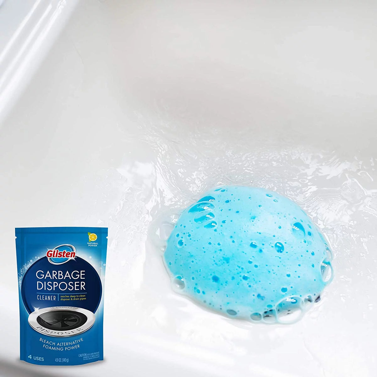 Lemon Scent Garbage Disposal Cleaner, Pack of 6, 24 Uses E65833