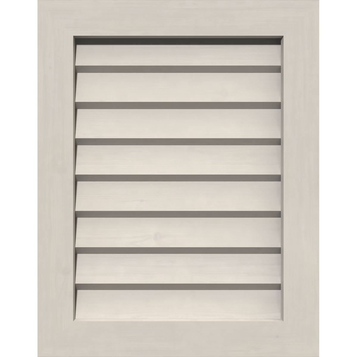Vertical Gable Vent Primed Non-Functional A4484