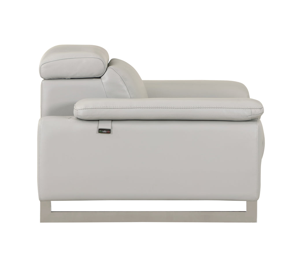 Top Grain Italian Leather Loveseat L76678