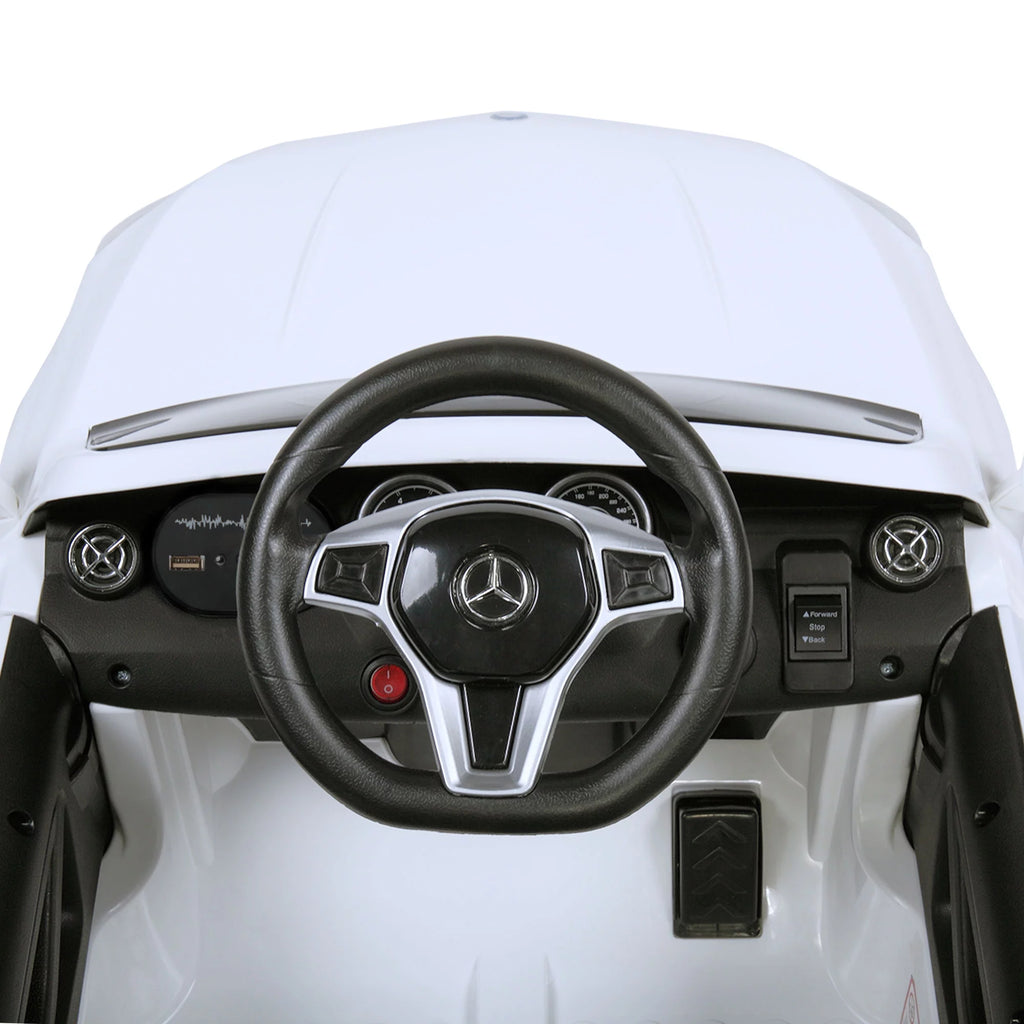 6V Battery 4-Wheel Electric Ride On Truck Car with Remote Control, White C95971
