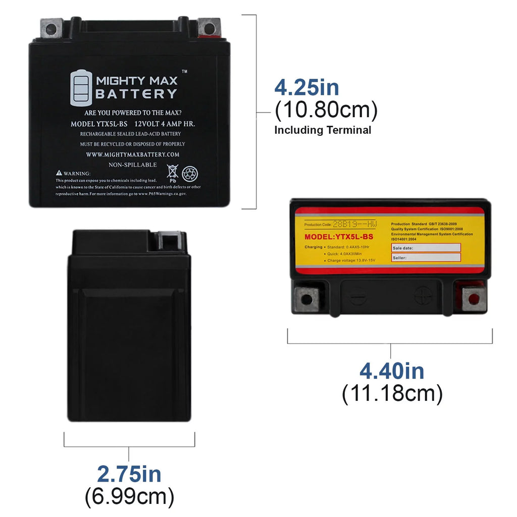12V 4AH Battery N690