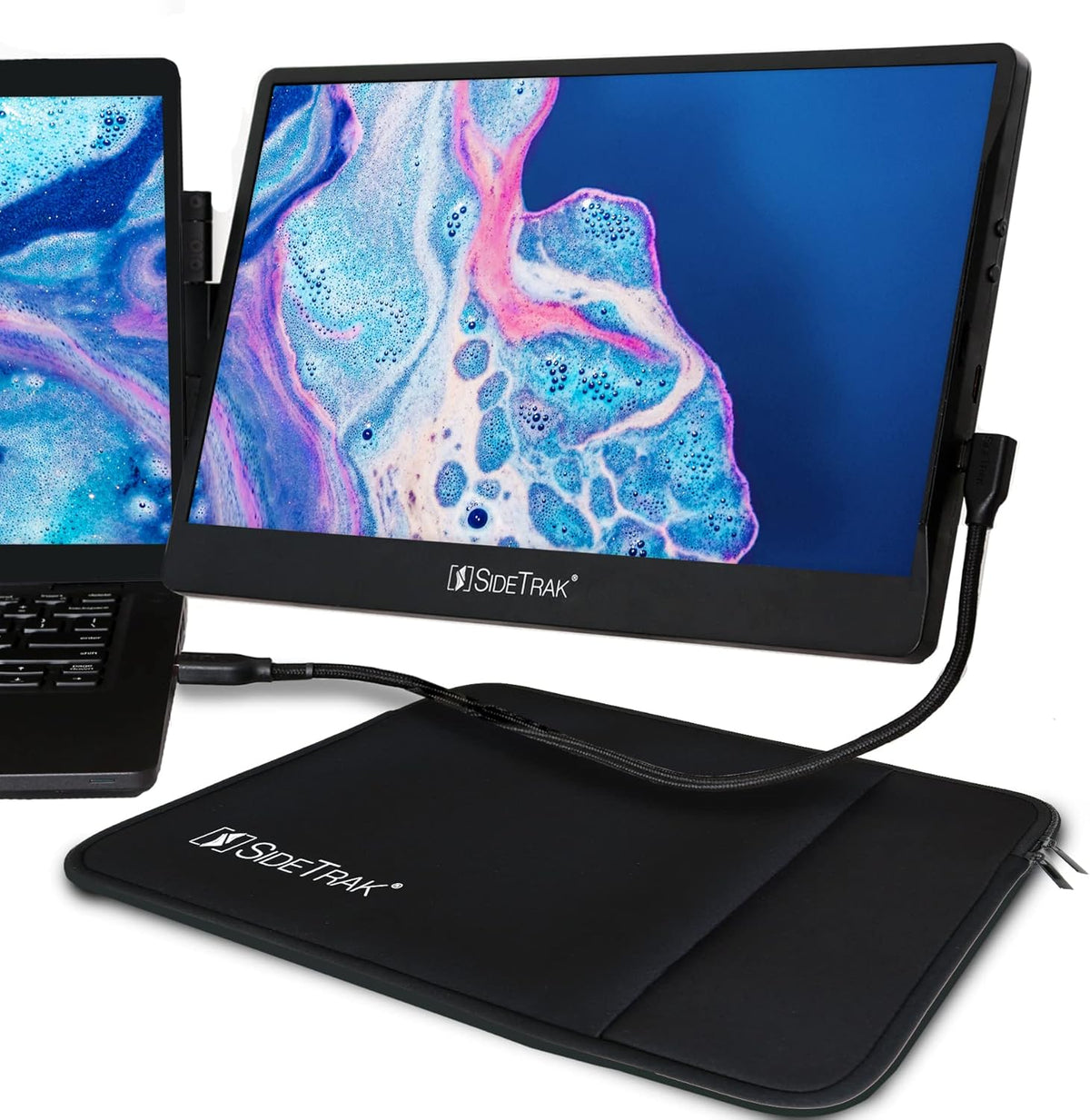 12.5" FHD IPS Dual Screen Portable Monitor with 13" Protective Case Z405