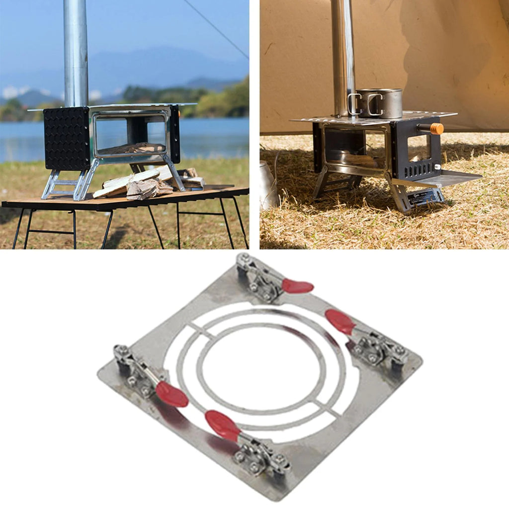 Hot Tent Jack Fireproof Pipe Vent for Firewood Tents A500951