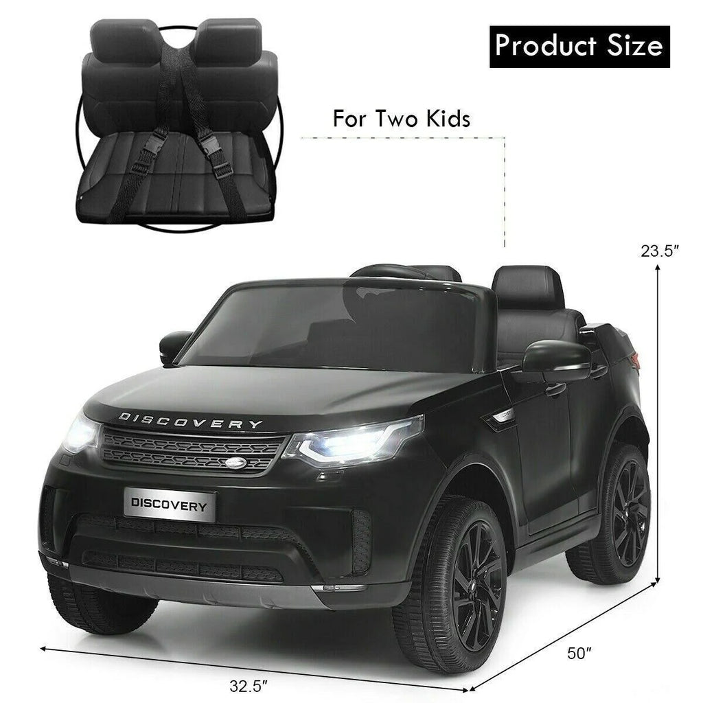 Black 2-Seater Ride on Car Z890