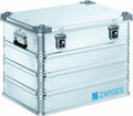 Aluminum Hard Protective Carrying Case, Stackable Storage, Lock Box (22.4 x 15.7 x 17.7 Inches) F3612