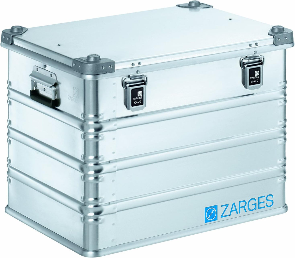 Aluminum Hard Protective Carrying Case, Stackable Storage, Lock Box (22.4 x 15.7 x 17.7 Inches) F3612