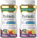 Pineapple Raspberry Orange Flavor Probiotic Gummies 60 Ct Pack of 2 Y763