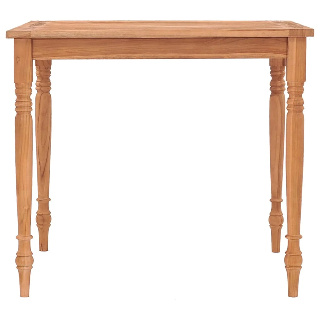 Solid Teak Wood Sofa and Couch End Side Table R475307