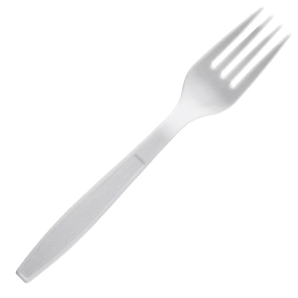 White Plastic Forks, 500 Count (2 Pack) O6833