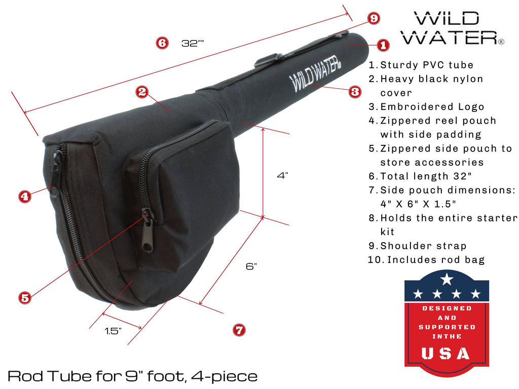 3/4 Weight CNC Reel Fly Rod Package F8206