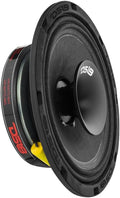 8 Inches Shallow Hybrid Mid-Range Car Audio Loudspeaker, 400W Max, 200W RMS, 4 Ohms, Pack of 2 N38998