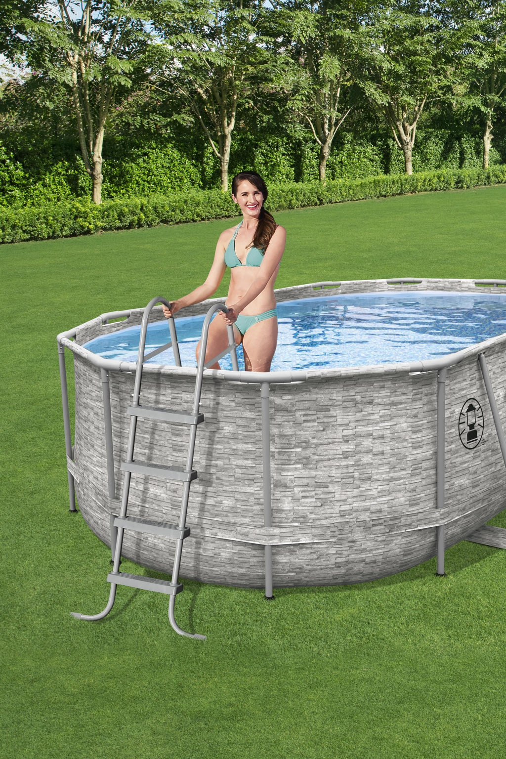 16' x 10' x 48' Oval Pool Set Q89652