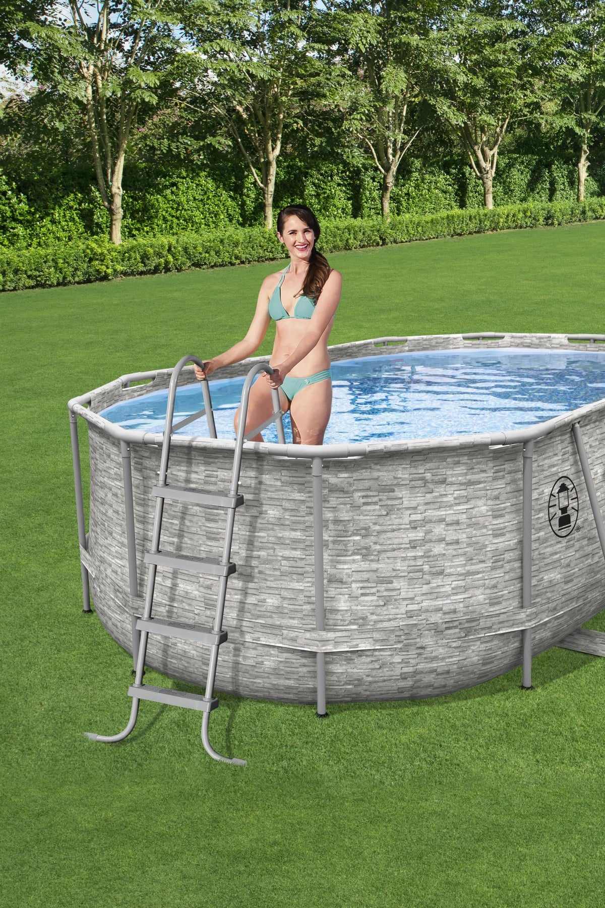 16' x 10' x 48' Oval Pool Set Q89652