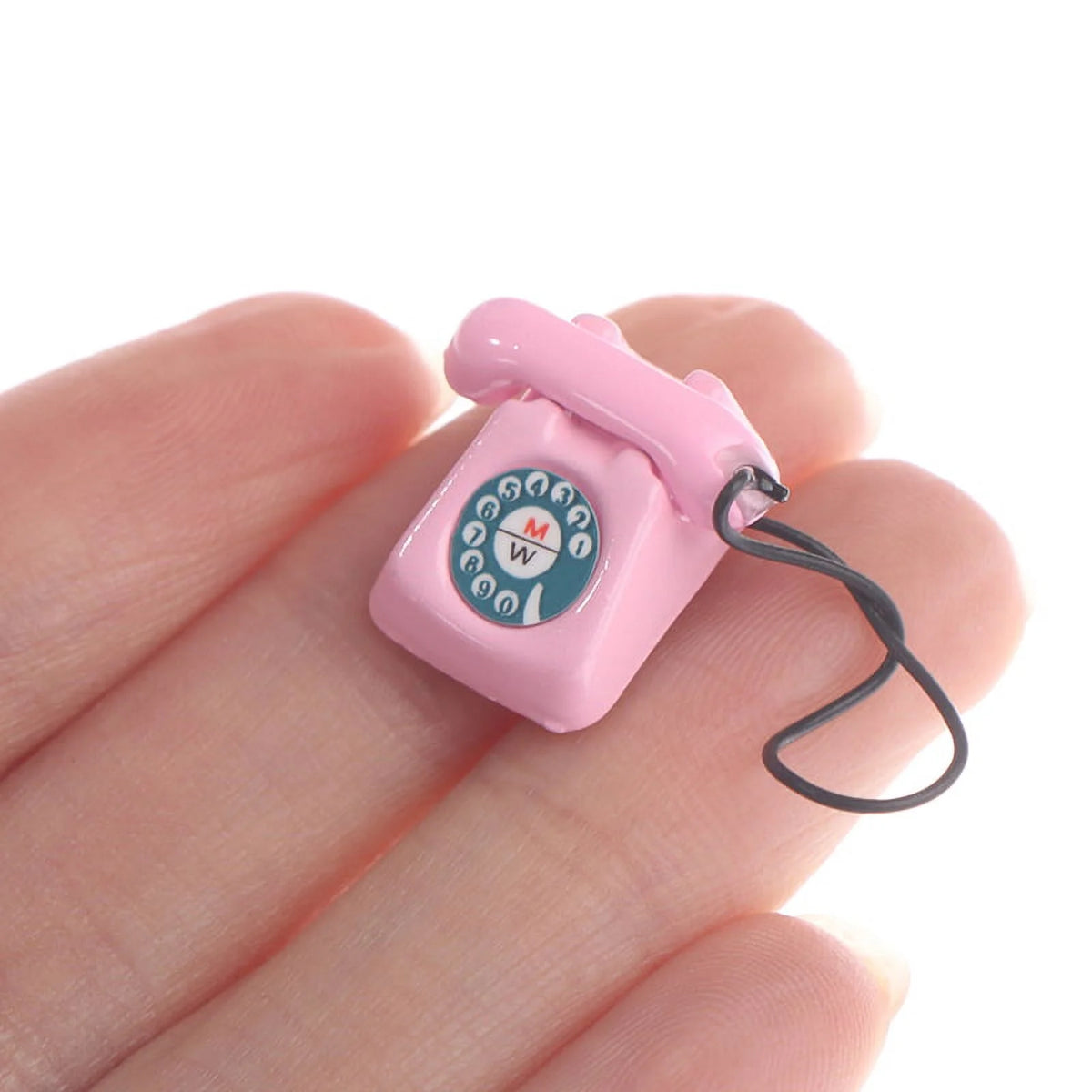 Retro Dollhouse Miniature Telephone Kids Toys G190