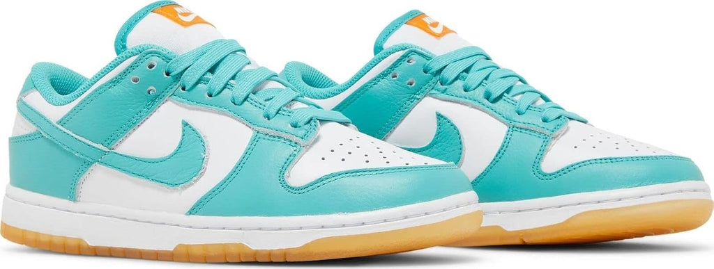 Teal Zeal White Washed Teal Kumquat Women's Dunk Low U457107
