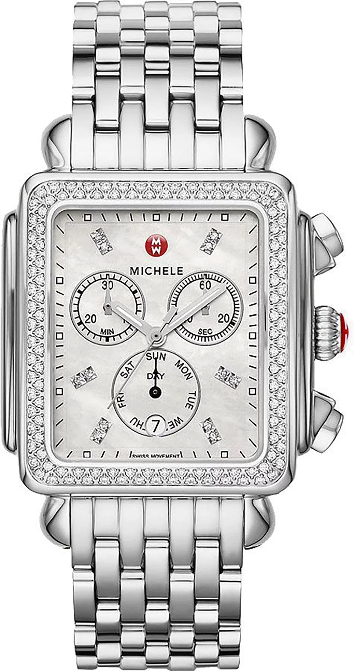 Stainless Steel Diamond Women's Watch E992