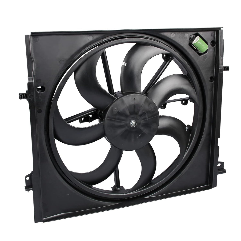 Radiator Cooling Fan Assembly for 2017 2018 2019 Nissan Rogue Sport 2.0L M77606