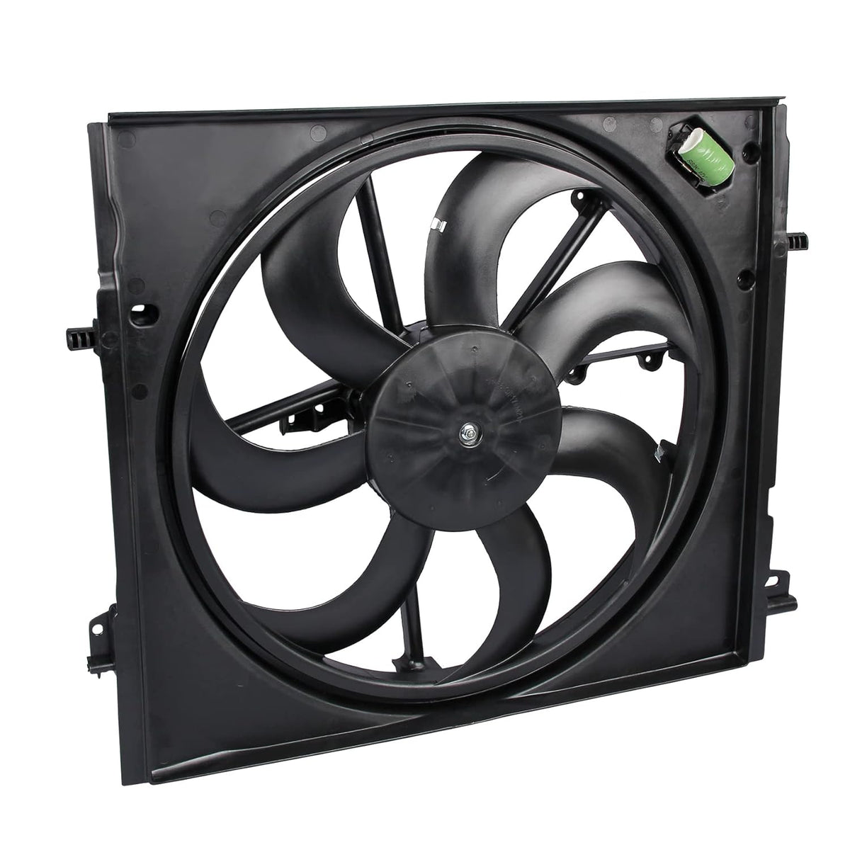 Radiator Cooling Fan Assembly for 2017 2018 2019 Nissan Rogue Sport 2.0L M77606