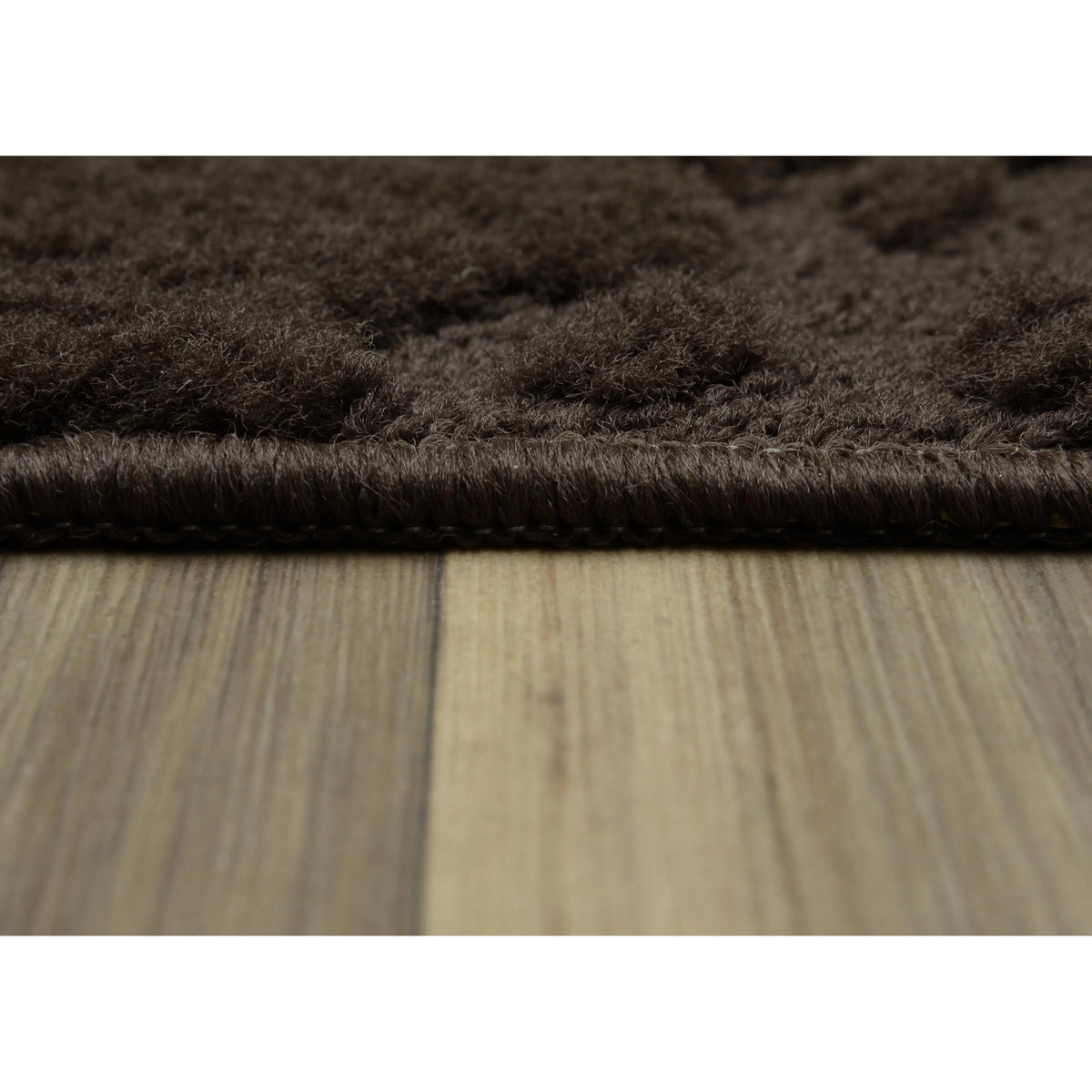 4 ft. x 6 ft. Indoor Throw Rug Mocha J31922