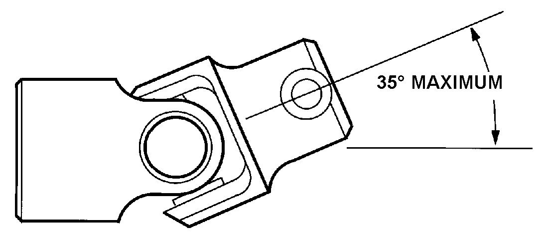 Single Steering Universal Joint N553