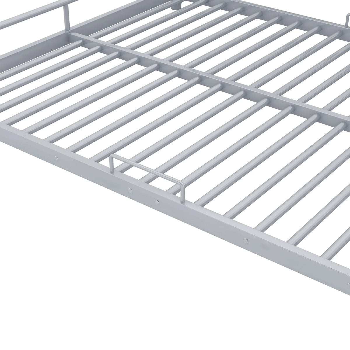 Silver Full Size Metal Triple Bunk Bed P524751
