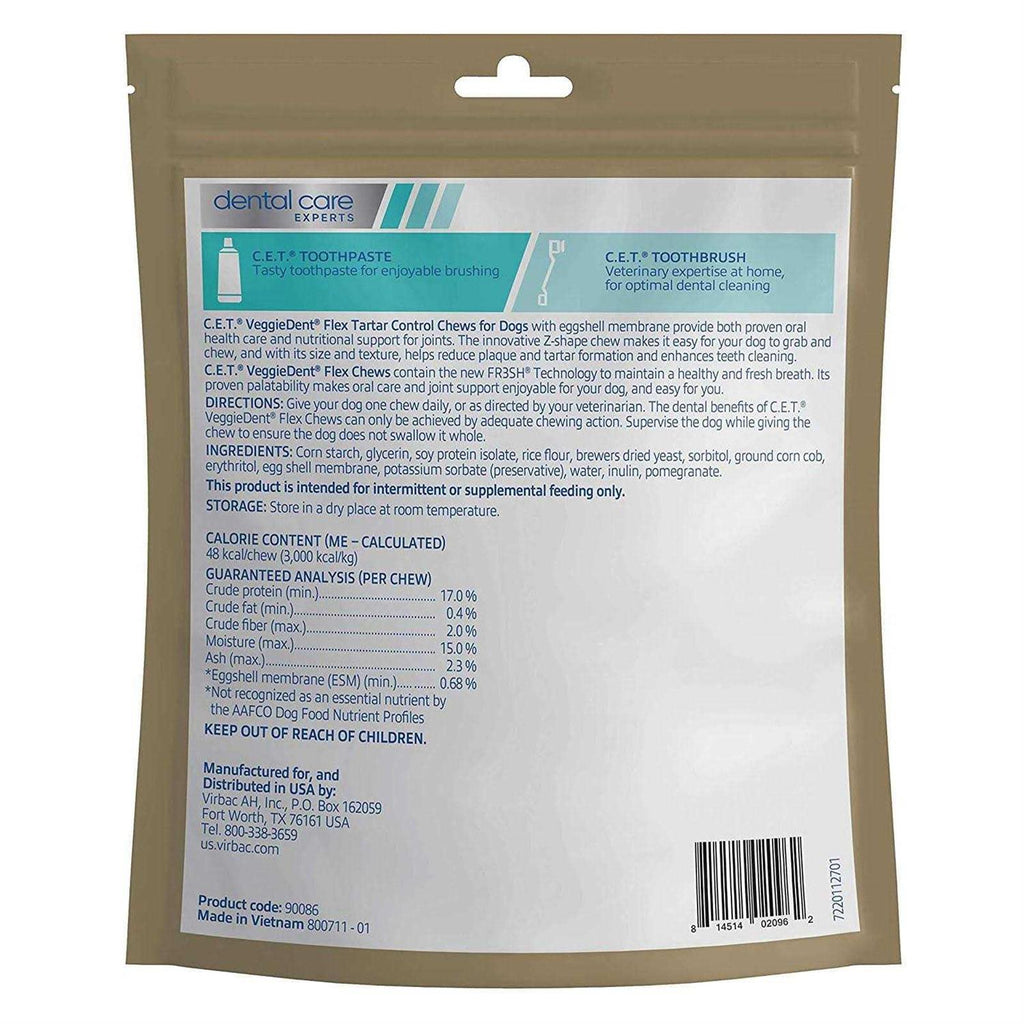 VeggieDent Tartar Control Chews Dogs S93969