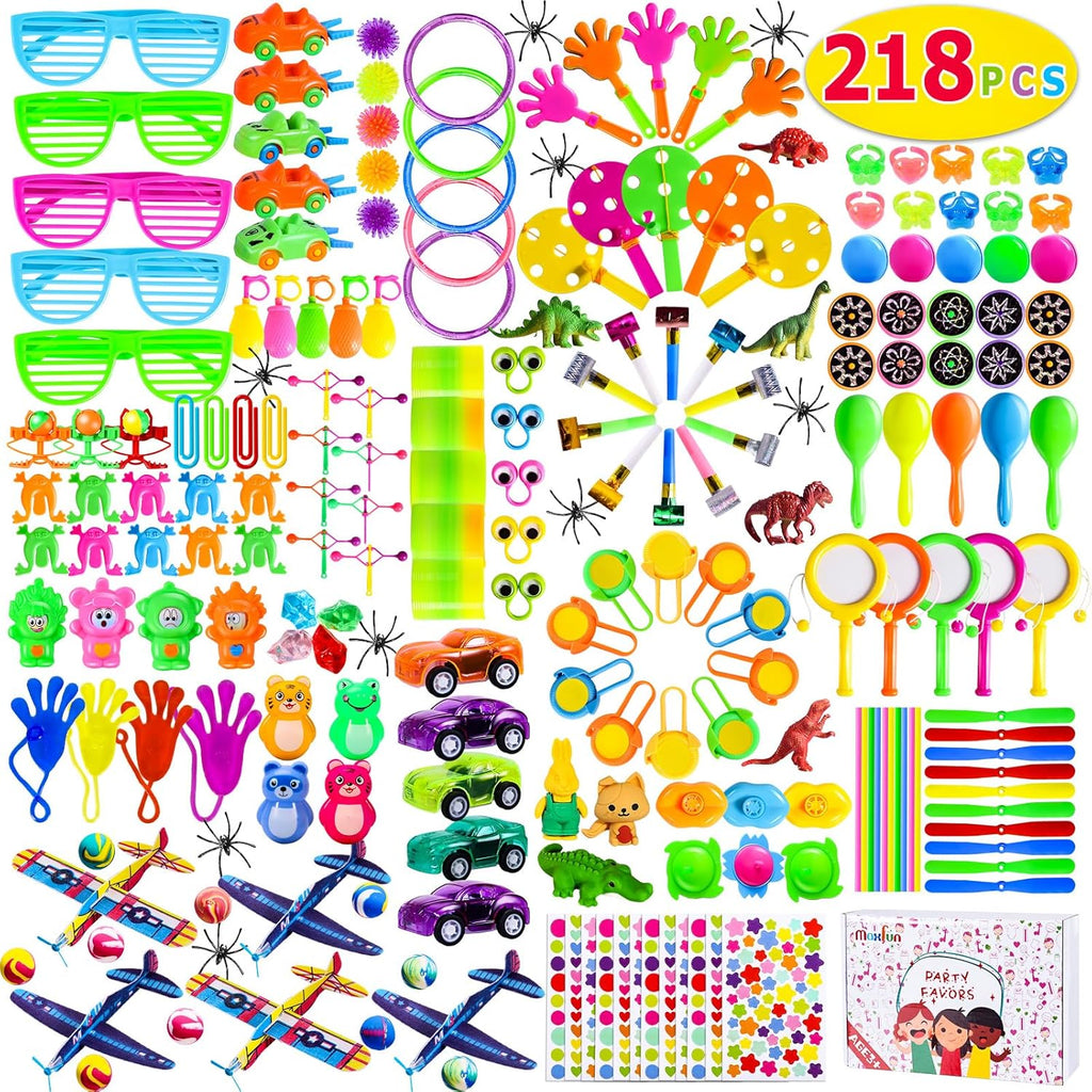 218pcs Party Toys Assortments E40574