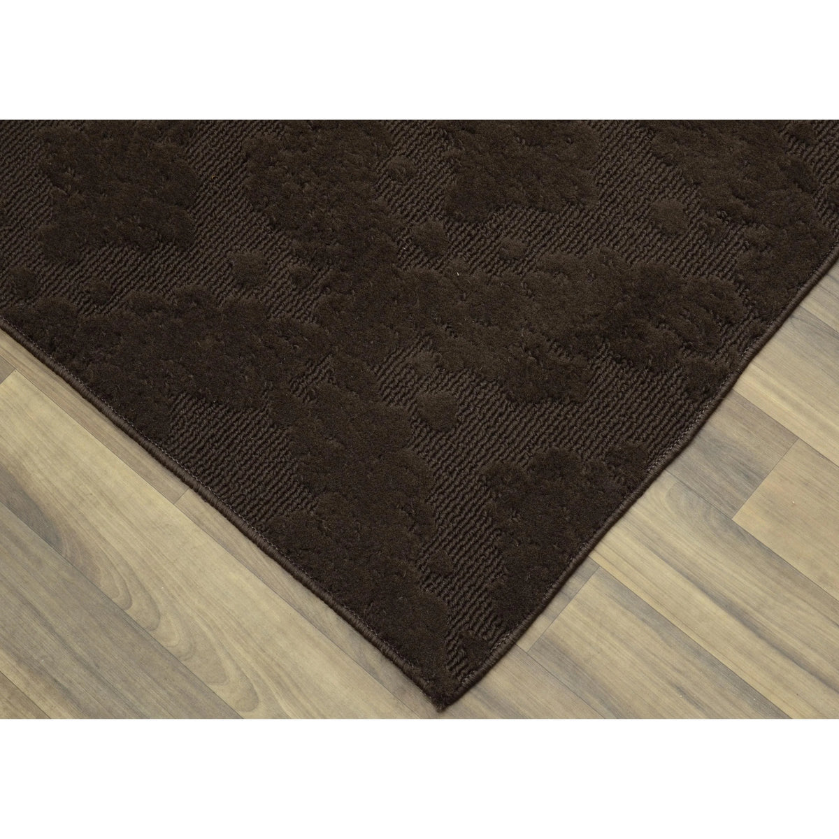 4 ft. x 6 ft. Indoor Throw Rug Mocha J31922