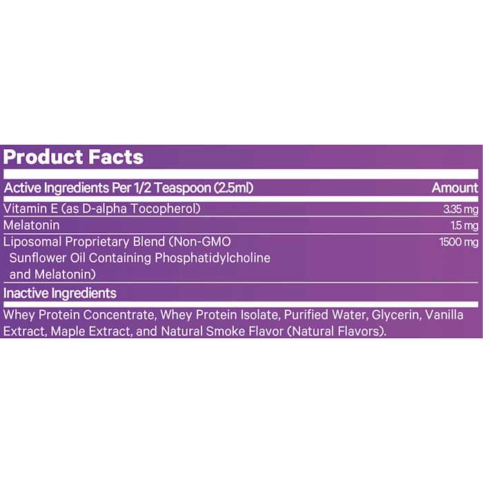 Liquid Melatonin Dog Supplement T487401