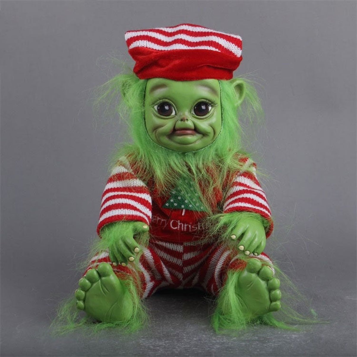 Christmas Latex Ugly Doll with Clothes L18193