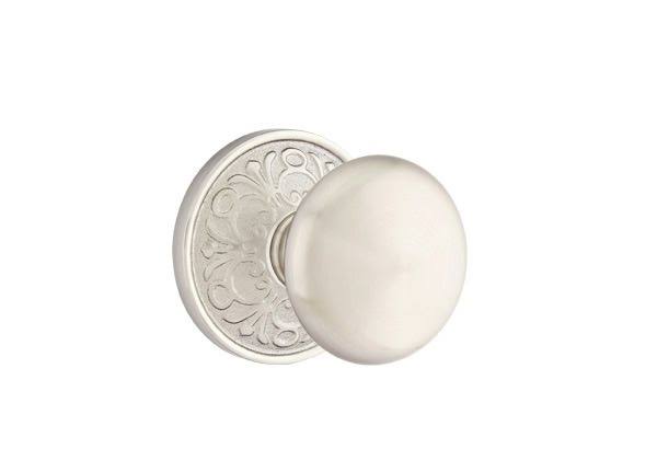 Satin Nickel Passage Set F8708
