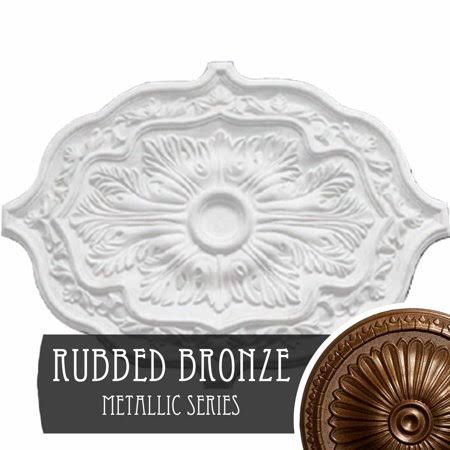 Rubbed Bronze Ceiling Medallion Z302