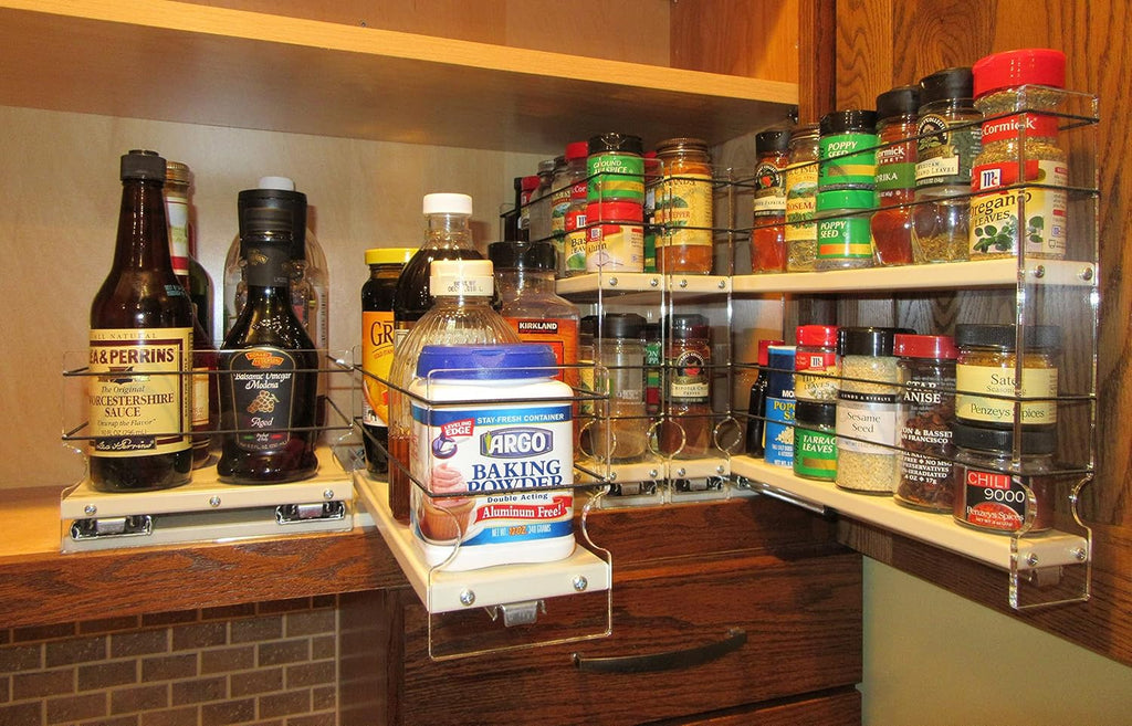 Spice Rack with 2 Drawers O42019