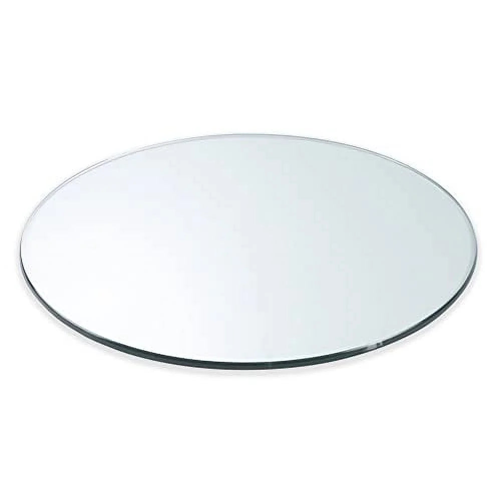 26" Round Clear Tempered Glass Table Top I25587