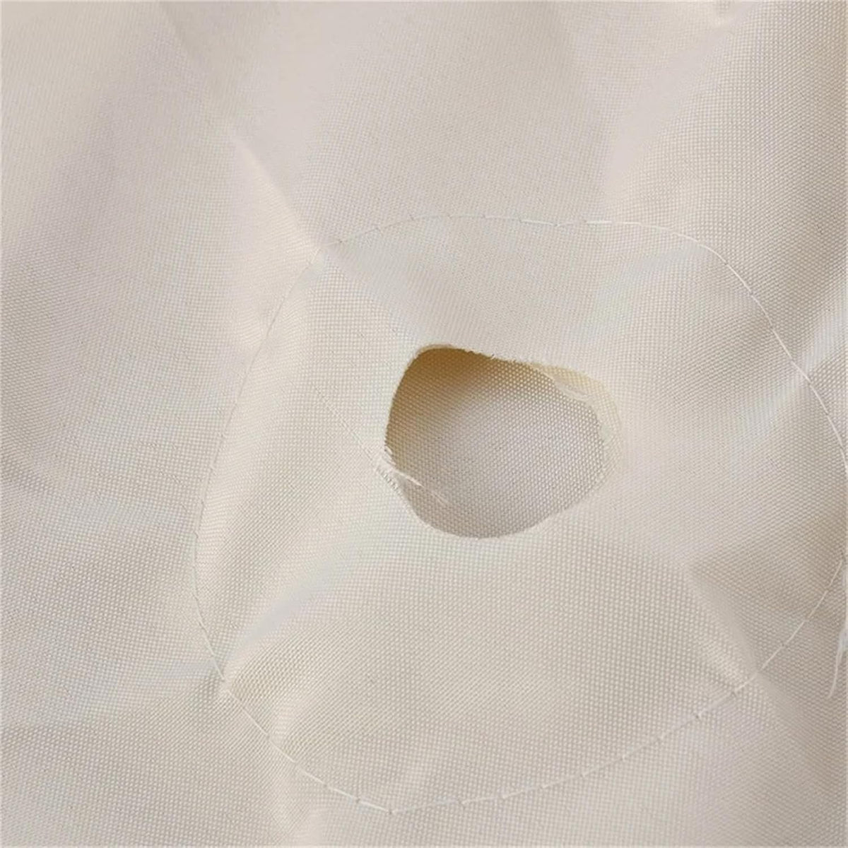 9.8ft Patio Umbrella Replacement Top Cover with 8 Ribs (White) N8420