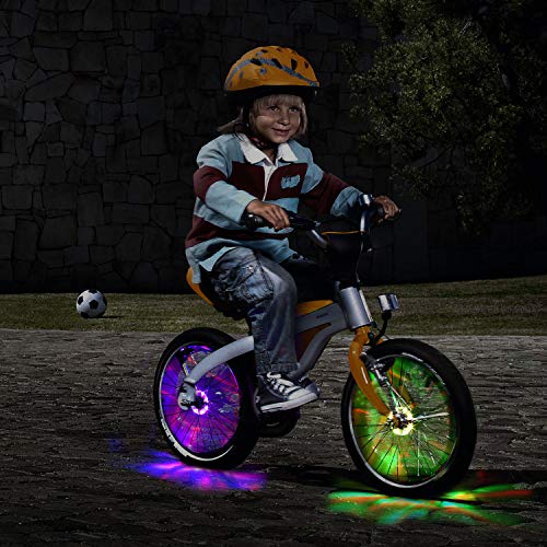 Rechargeable LED Bike Wheel Hub Lights L54030