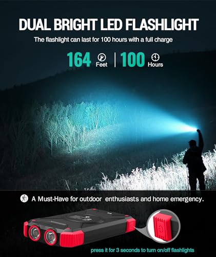 10,000mAh Solar Power Bank with Wireless Charging U73845