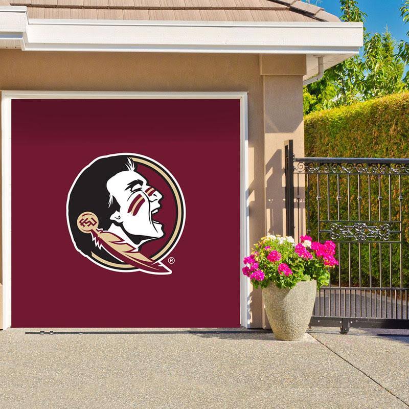 NCAA Single Garage Door Decor W9256