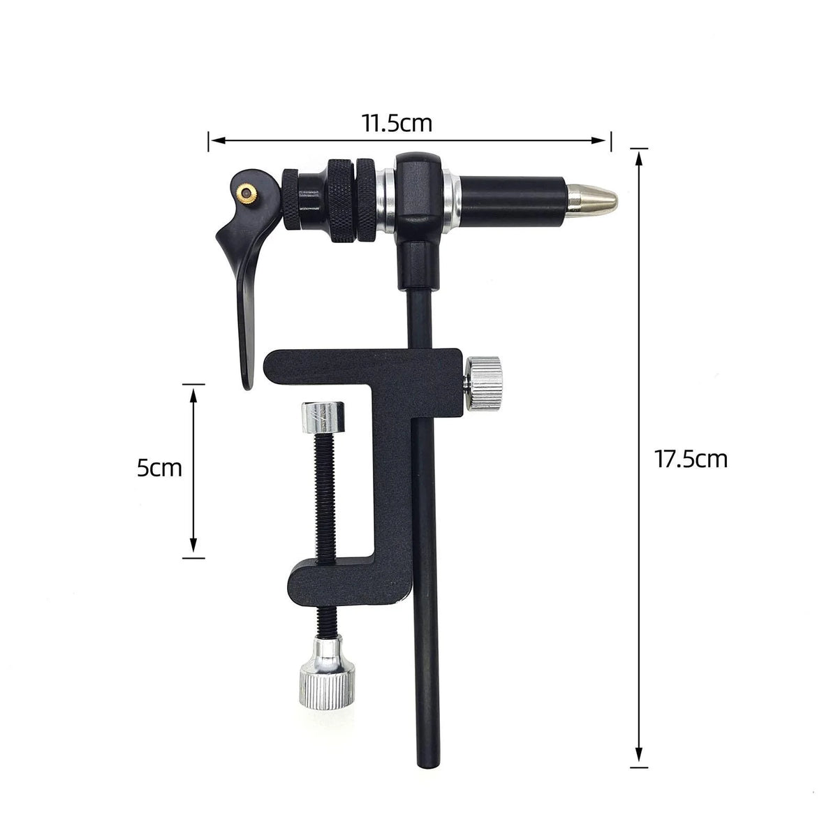 Fly Tying Vise Metal Rotating Single Head R984589
