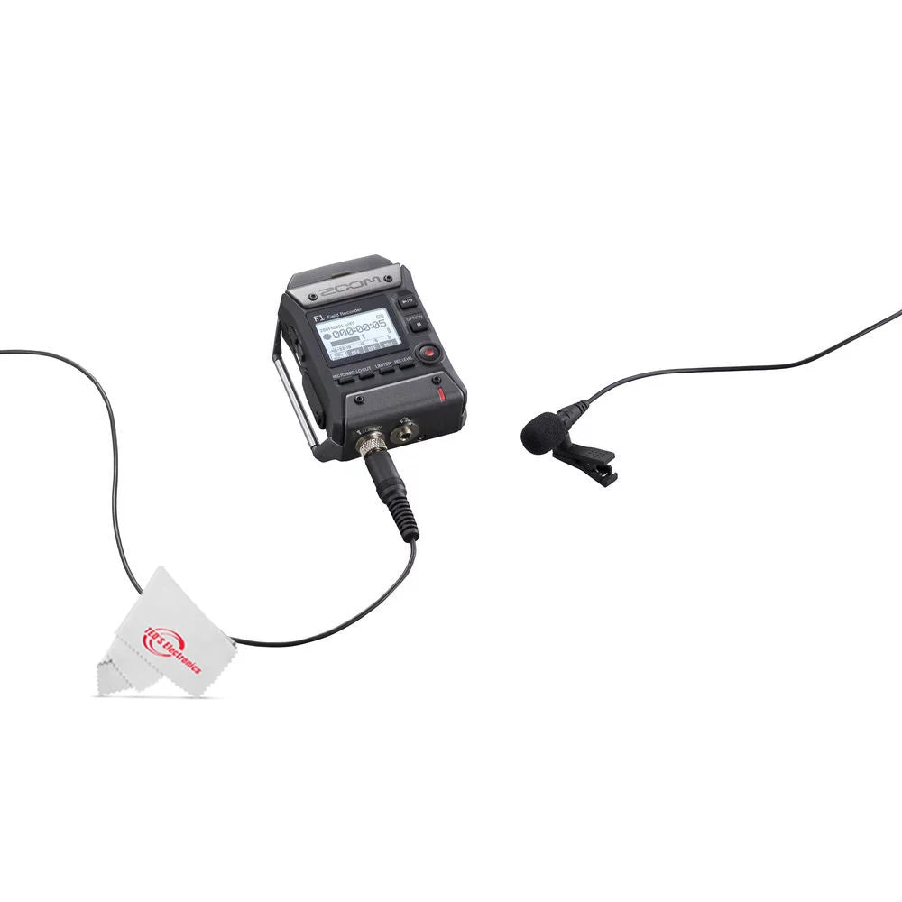 2-Input 2-Track Portable Digital Multitrack Field Recorder + Lavalier Microphone G67134