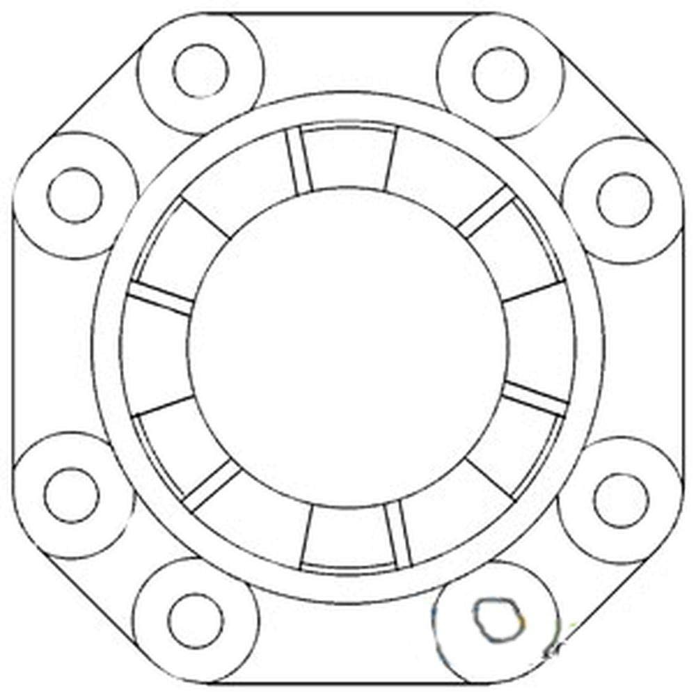 New Tractor Differential Coupling Cap U600137