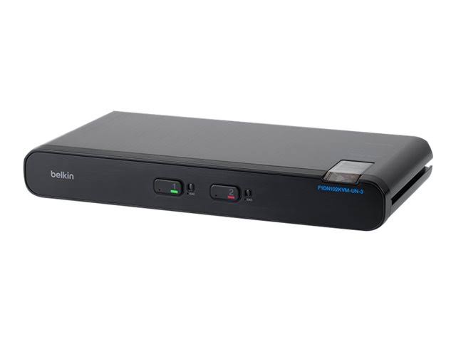 2-Port KVM Switchbox with CAC Port Cover S411527