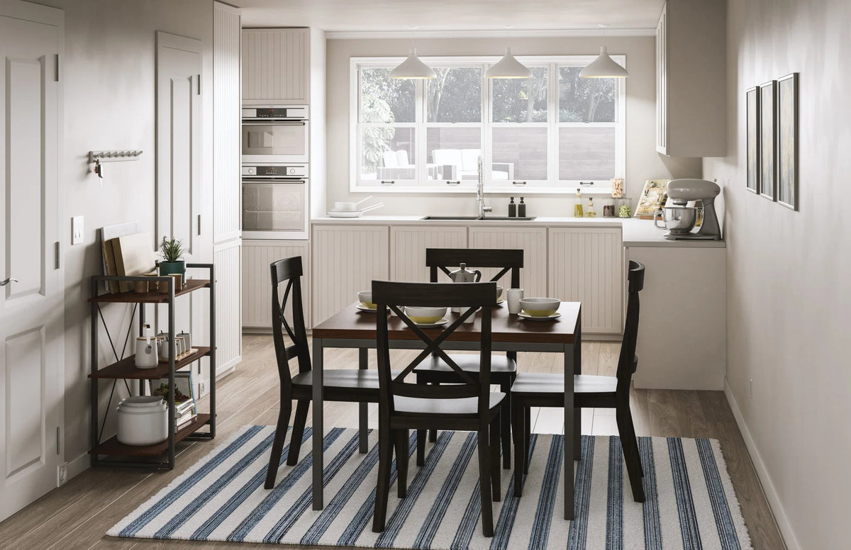 Black Dining Chair Pair Z56002